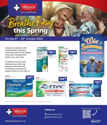 Alliance Pharmacy catalogue (valid until 30-10)