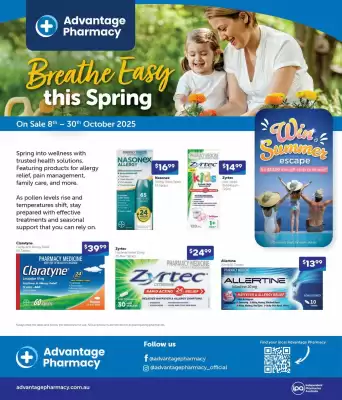 Advantage Pharmacy catalogue (valid until 30-10)