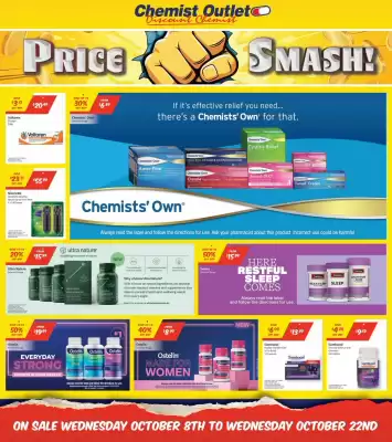 Chemist Outlet catalogue (valid until 22-10)