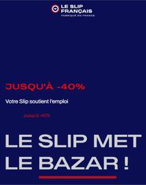 Catalogue Le Slip Français page 1
