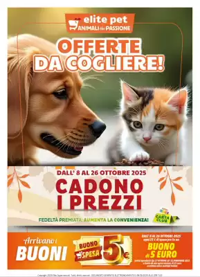 Volantino Elite Pet (valido fino al 26-10)