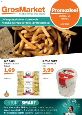 Volantino GrosMarket (valido fino al 21-10)