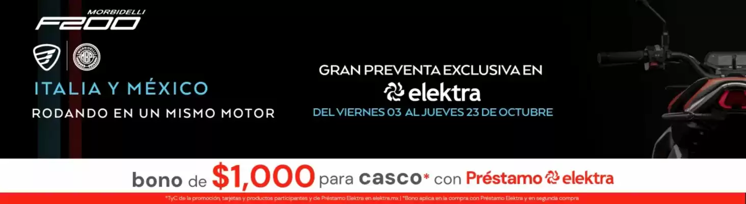 Catálogo Elektra (válido hasta 31-10)