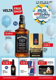 VELTA Free Shop leták Strana 1