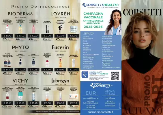 Volantino Farmacia Corsetti (valido fino al 15-12)