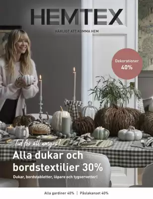 Hemtex reklamblad (giltig till och med 19-10)