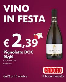 Volantino Cadoro settimana 41 Pagina 1