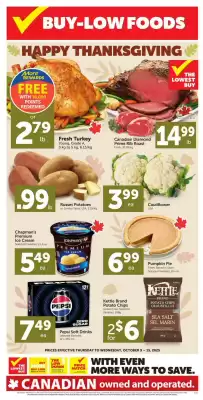 Buy-Low Foods flyer (valid until 15-10)