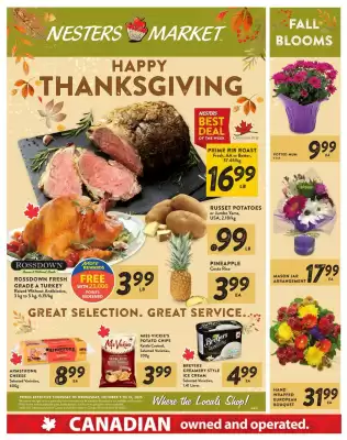 Nesters Market flyer (valid until 15-10)