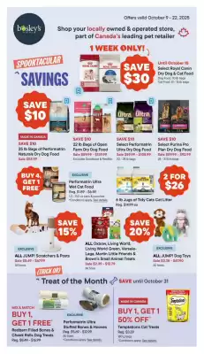 Bosley's flyer (valid until 15-10)