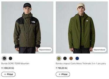 The North Face leták Strana 1