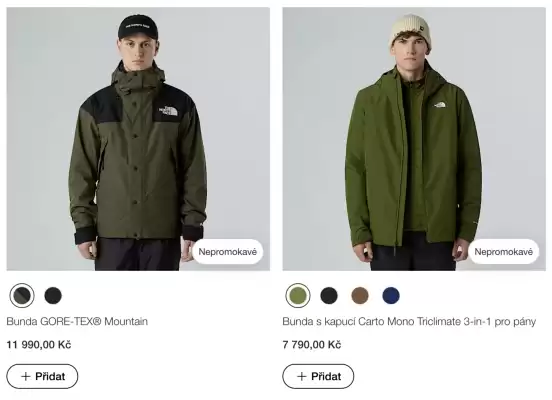 The North Face leták (platné do 21-10)