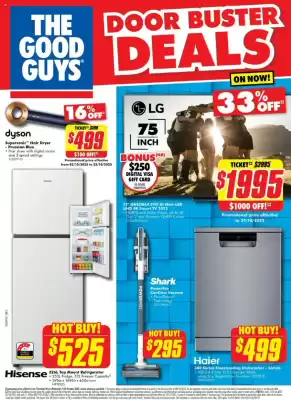 The Good Guys catalogue (valid until 15-10)