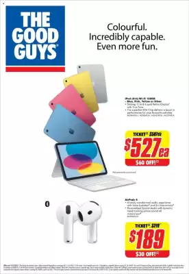The Good Guys catalogue (valid until 15-10)
