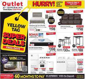 Tepperman's flyer week 41 Page 1
