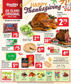 Quality Foods flyer week 41 Page 1