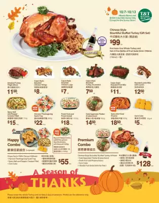 T&T Supermarket flyer