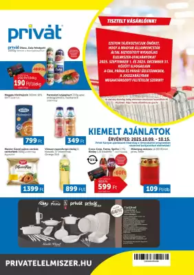 PRIVÁT akciós újság (érvényes eddig: 15-10)