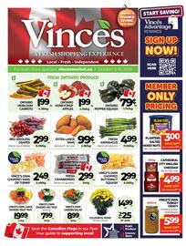 Vince's Market flyer Page 1
