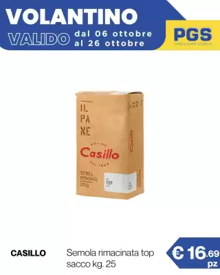 Volantino PGS Cash&Carry (valido fino al 26-10)