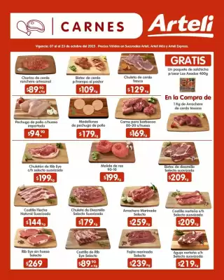 Catálogo Arteli express (válido hasta 23-10)