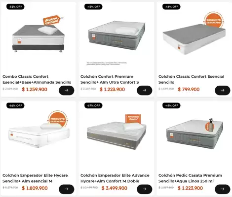 Catálogo Colchones Romance Relax (válido hasta 14-10)
