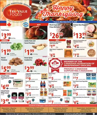 Tru Value Foods flyer (valid until 15-10)