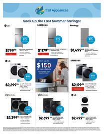 Trail Appliances flyer week 41 Page 1