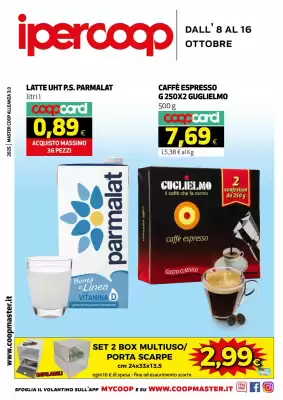 Volantino Coop Master Alleanza 3.0 (valido fino al 16-10)