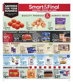 Smart & Final weekly ad Page 1