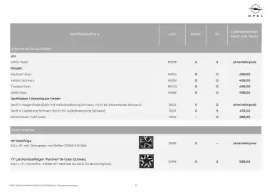 Opel Flugblatt Seite 11