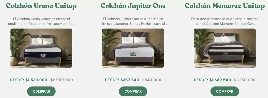 Catálogo Colchones Dormiluna (válido hasta 14-10)