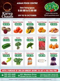 Asian Food Centre flyer week 41 Page 1
