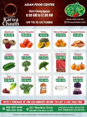 Asian Food Centre flyer (valid until 15-10)