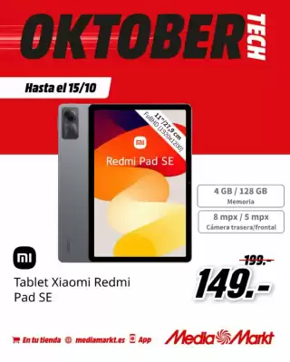 Folleto MediaMarkt (válido hasta el 15-10)