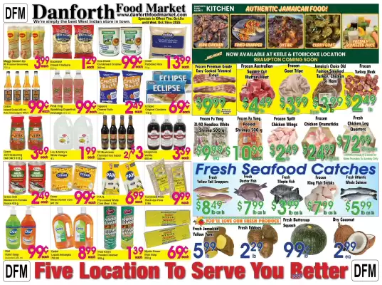 Danforth Food Market flyer (valid until 23-10)