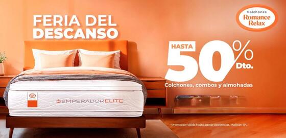 Catálogo Colchones Romance Relax Página 3