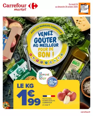 Catalogue Carrefour Market (valable jusqu'au 26-10)