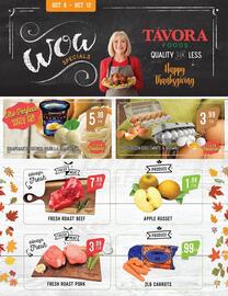 Tavora Foods flyer week 41 Page 1