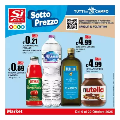 Volantino Sì con te Market (valido fino al 22-10)
