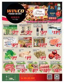 WinCo Food Mart flyer week 41 Page 1