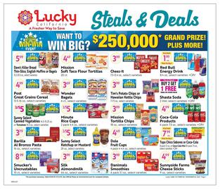 Lucky Supermarkets weekly ad Page 1