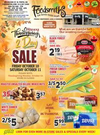 Foodsmiths flyer Page 1