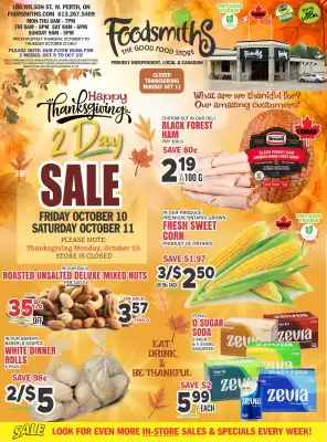 Foodsmiths flyer (valid until 23-10)
