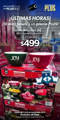 Catálogo Sam's Club (válido hasta 18-10)