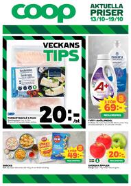 Coop reklamblad vecka 42 Sida 1
