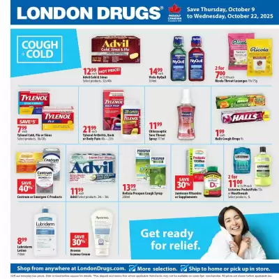 London Drugs flyer (valid until 17-10)