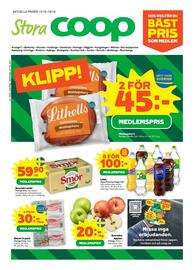 Stora Coop reklamblad vecka 42 Sida 1