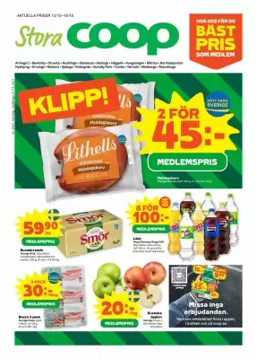 Stora Coop reklamblad
