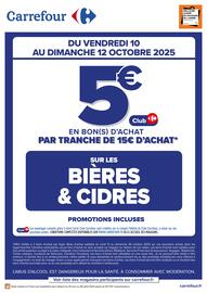 Catalogue Carrefour | BIÈRES ET CIDRES page 1